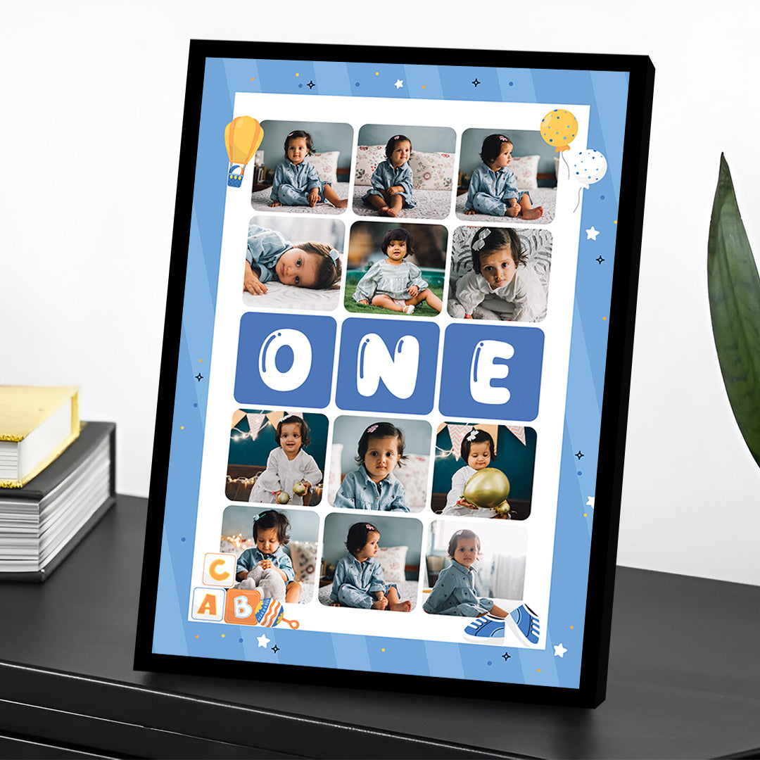 12 Month baby photo frame-01