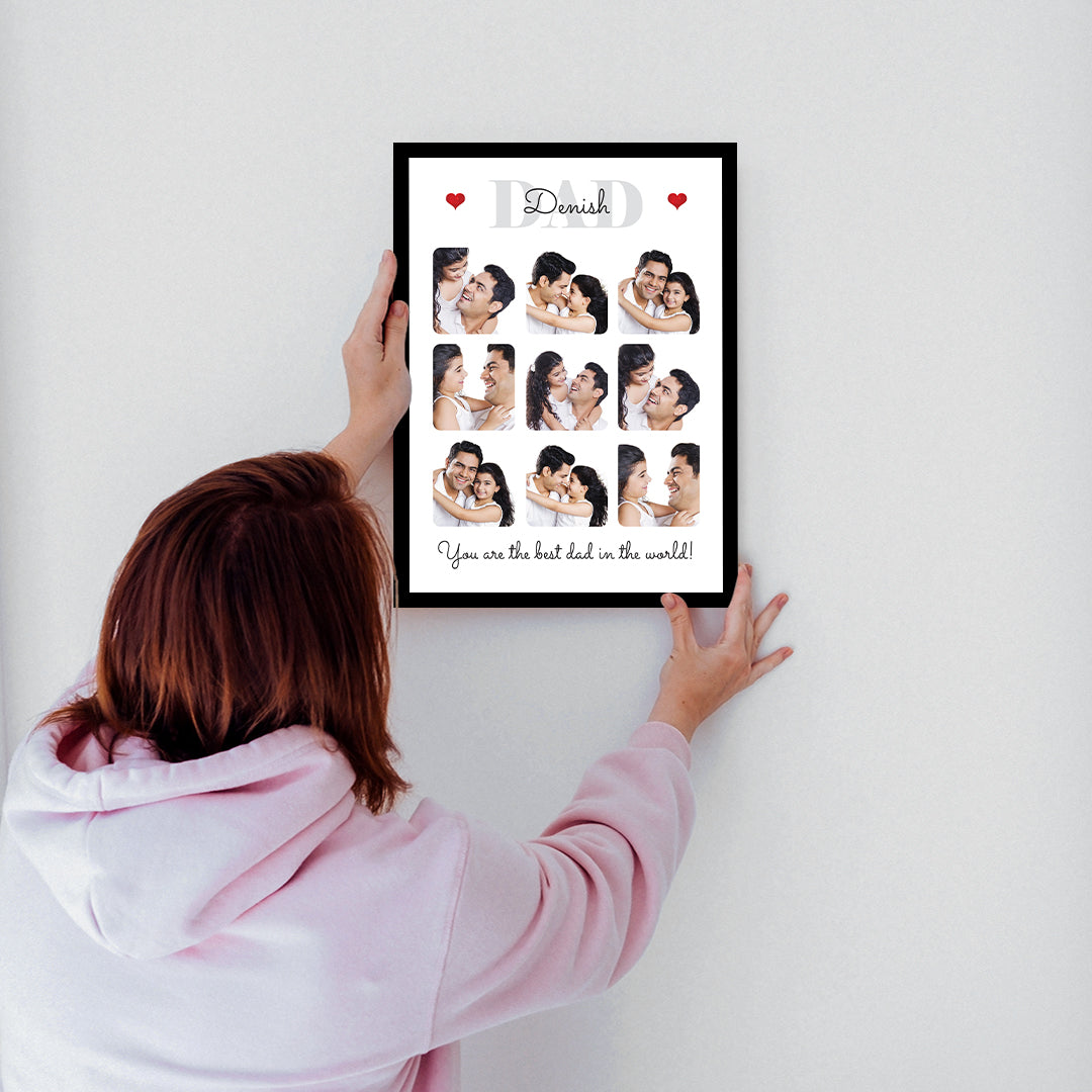 Dad photo frame