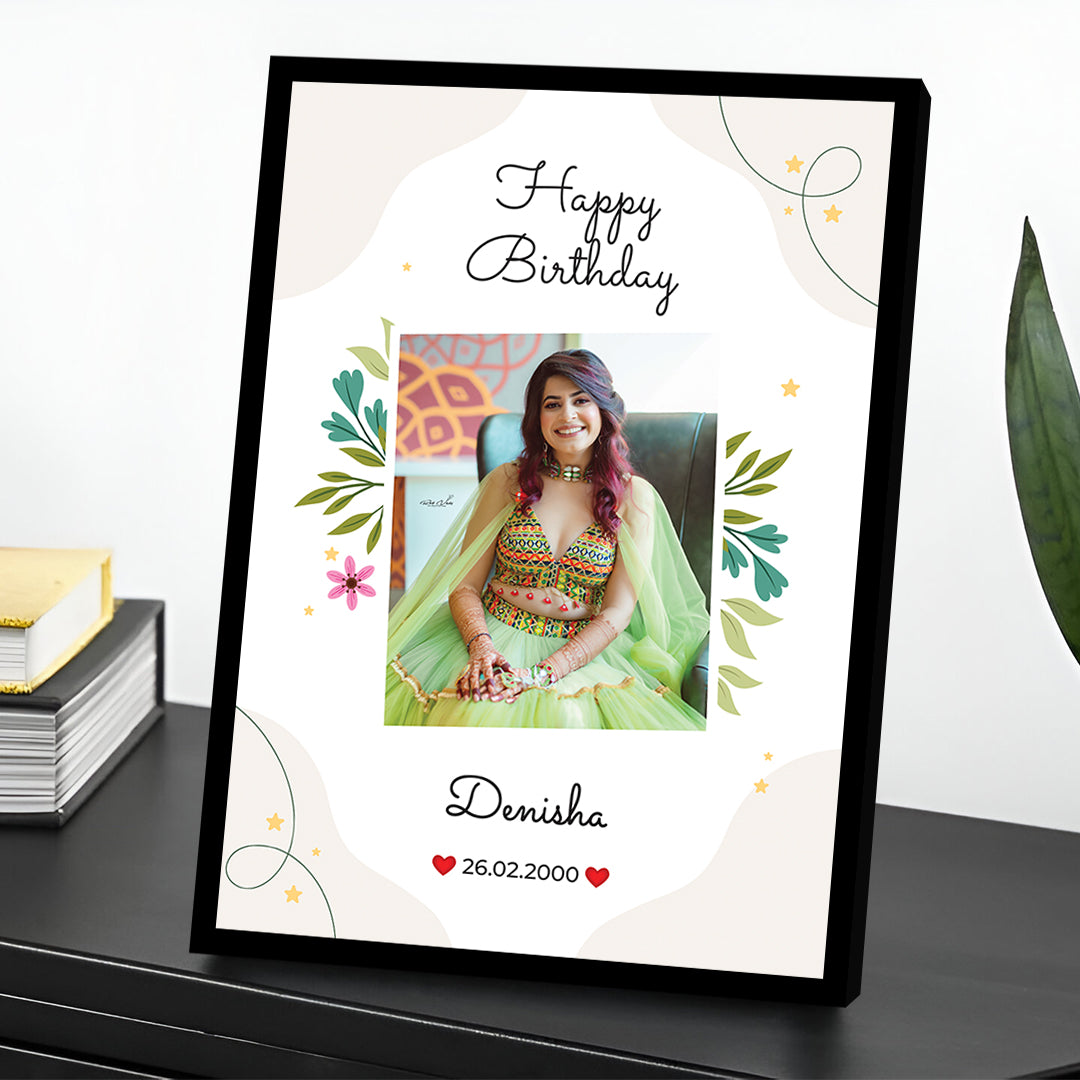 Birthday photo frame-14