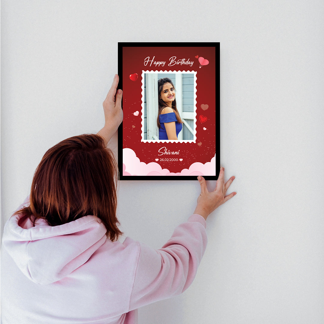 Birthday photo frame-12