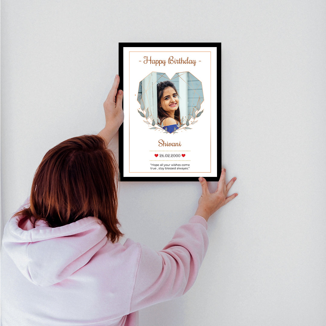 Birthday photo frame-15