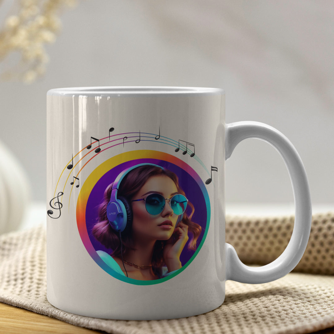Music is life mug