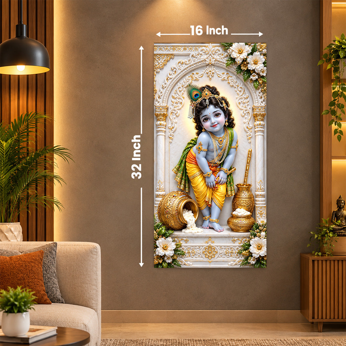 Krishna 3D Poster