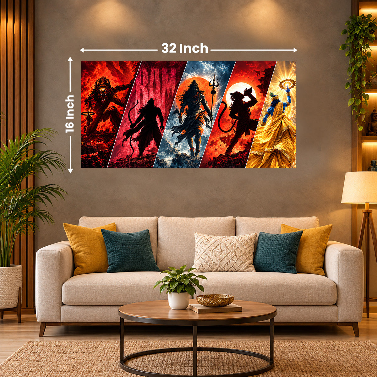 Hindu Gods Poster