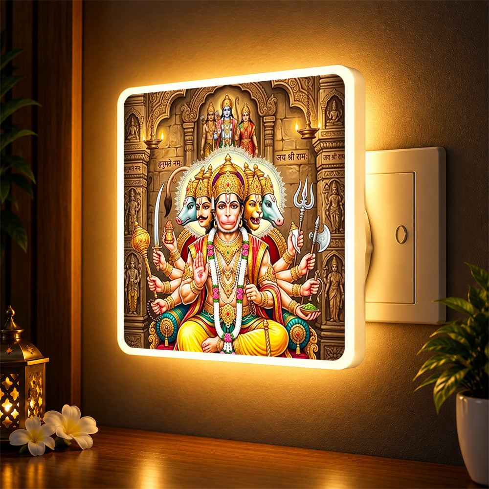 Panchmukhi Hanuman ji Night Lamp