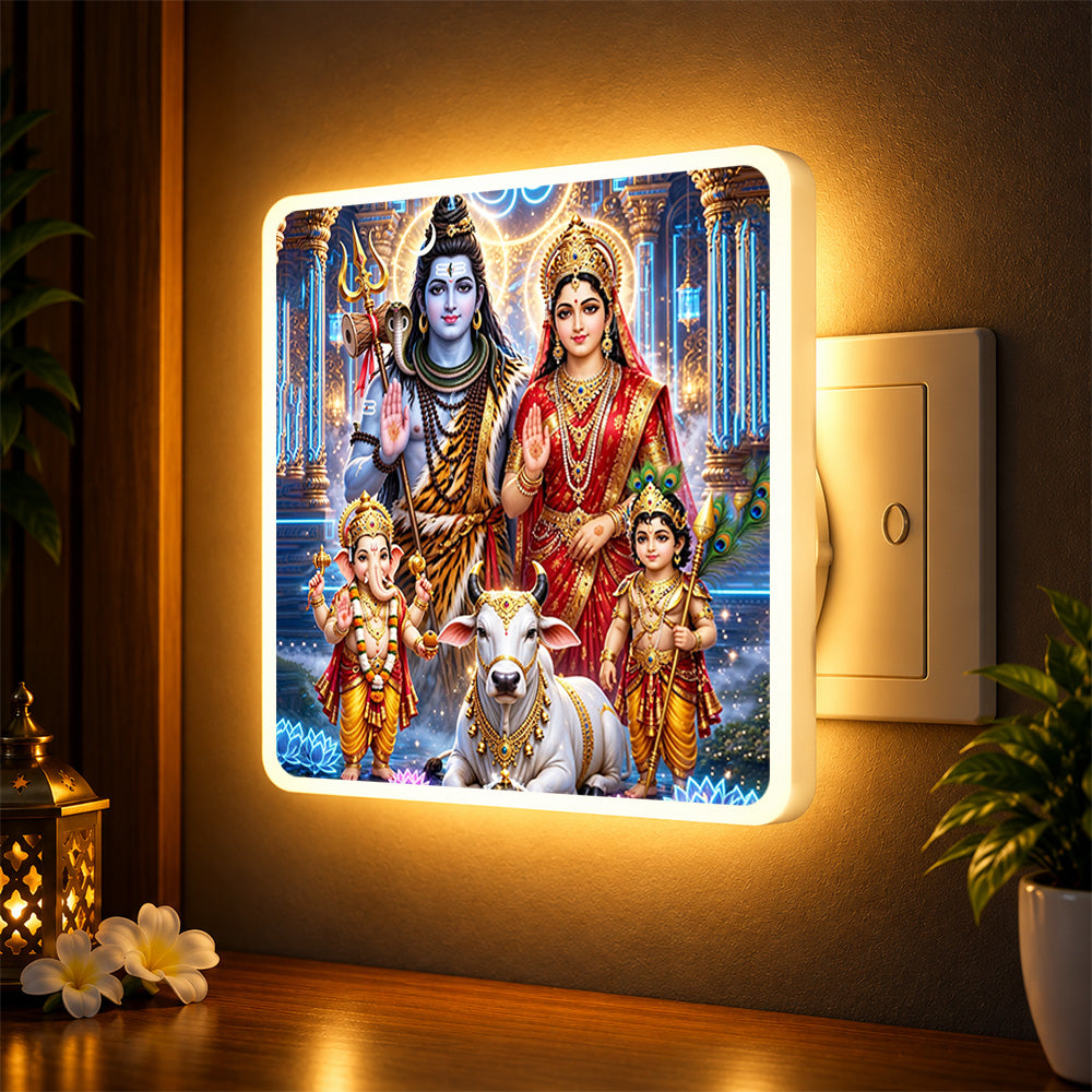 Mahadev & Parvati Night Lamp