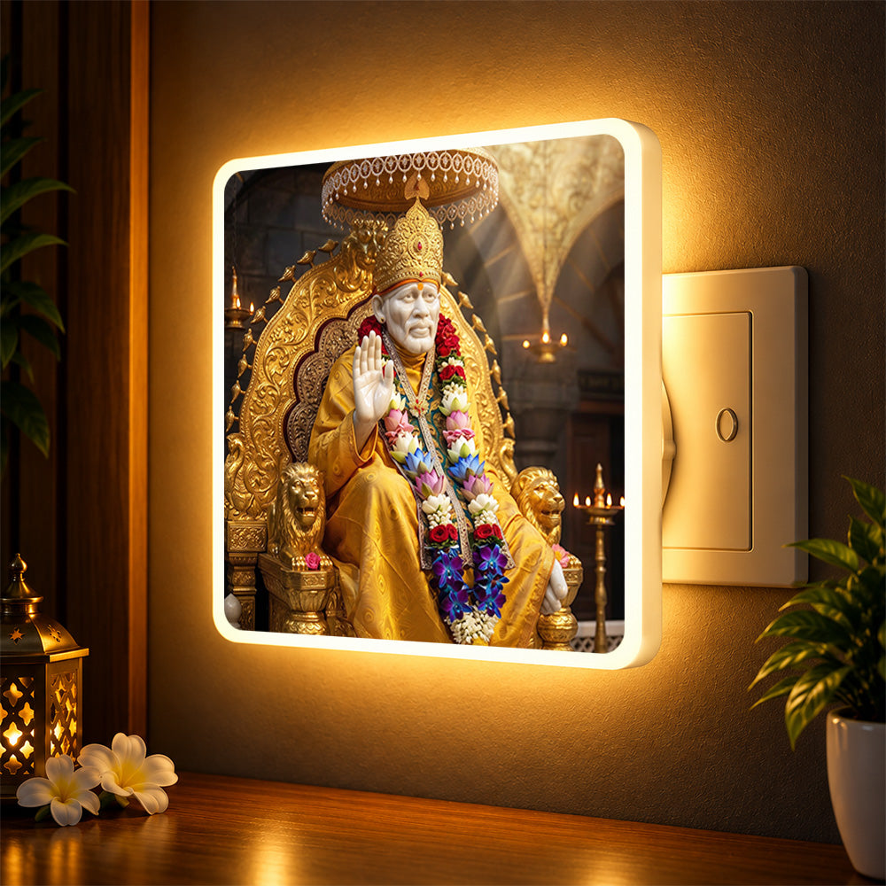 Sai Baba Night Lamp