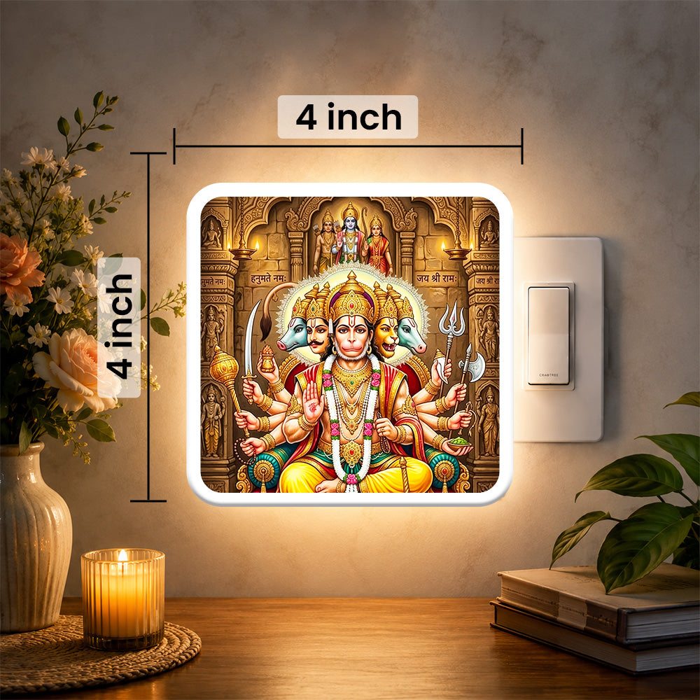 Panchmukhi Hanuman ji Night Lamp
