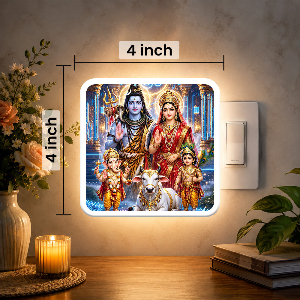 Mahadev & Parvati Night Lamp