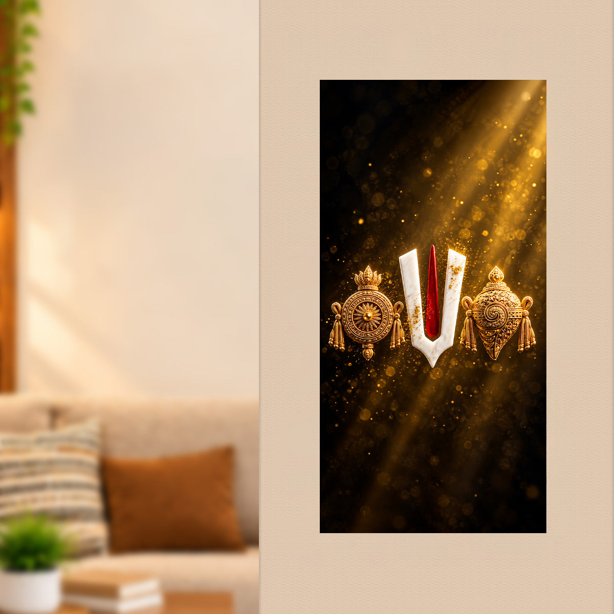 Tirupati Balaji symbol Poster