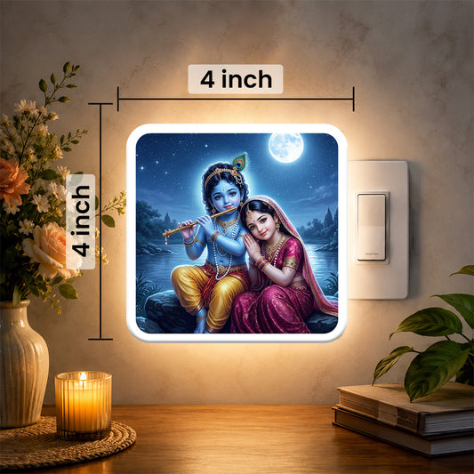 Radha Krishna Night Lamp