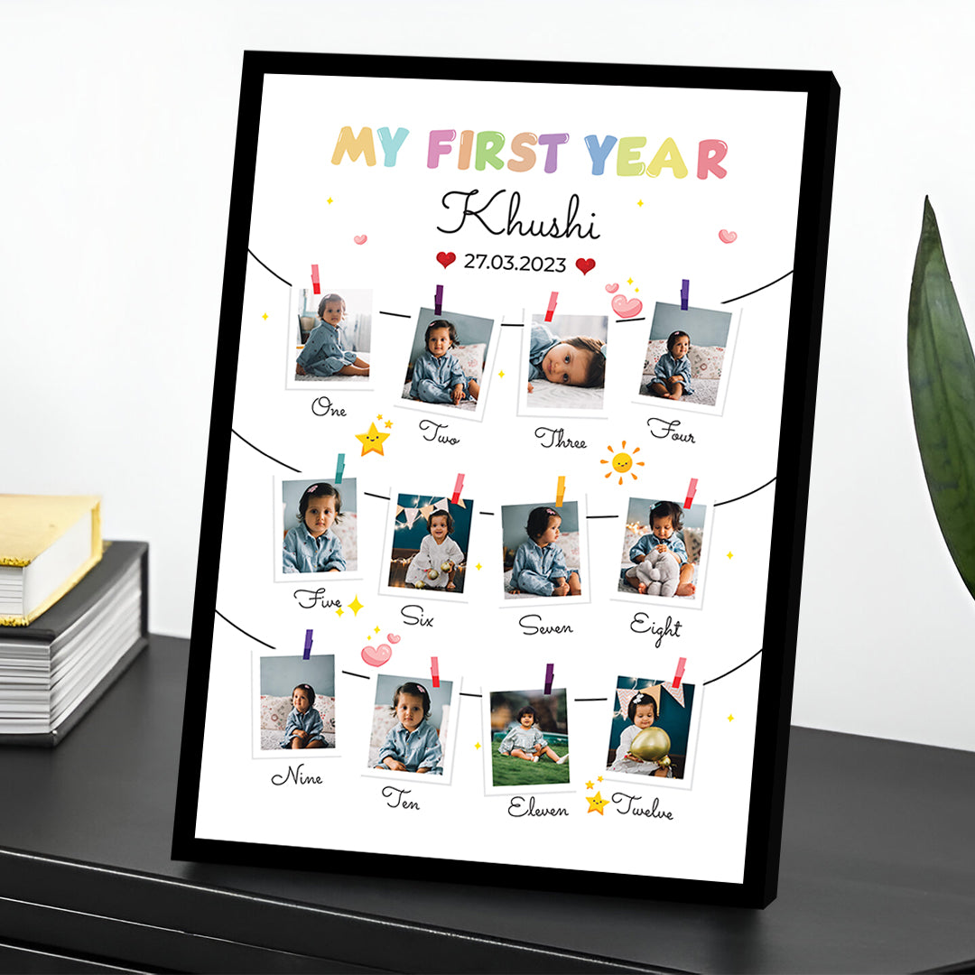 12 Month baby photo frame-05