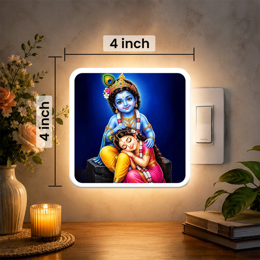 Radha Krishna Night Lamp