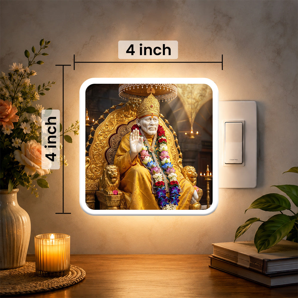 Sai Baba Night Lamp