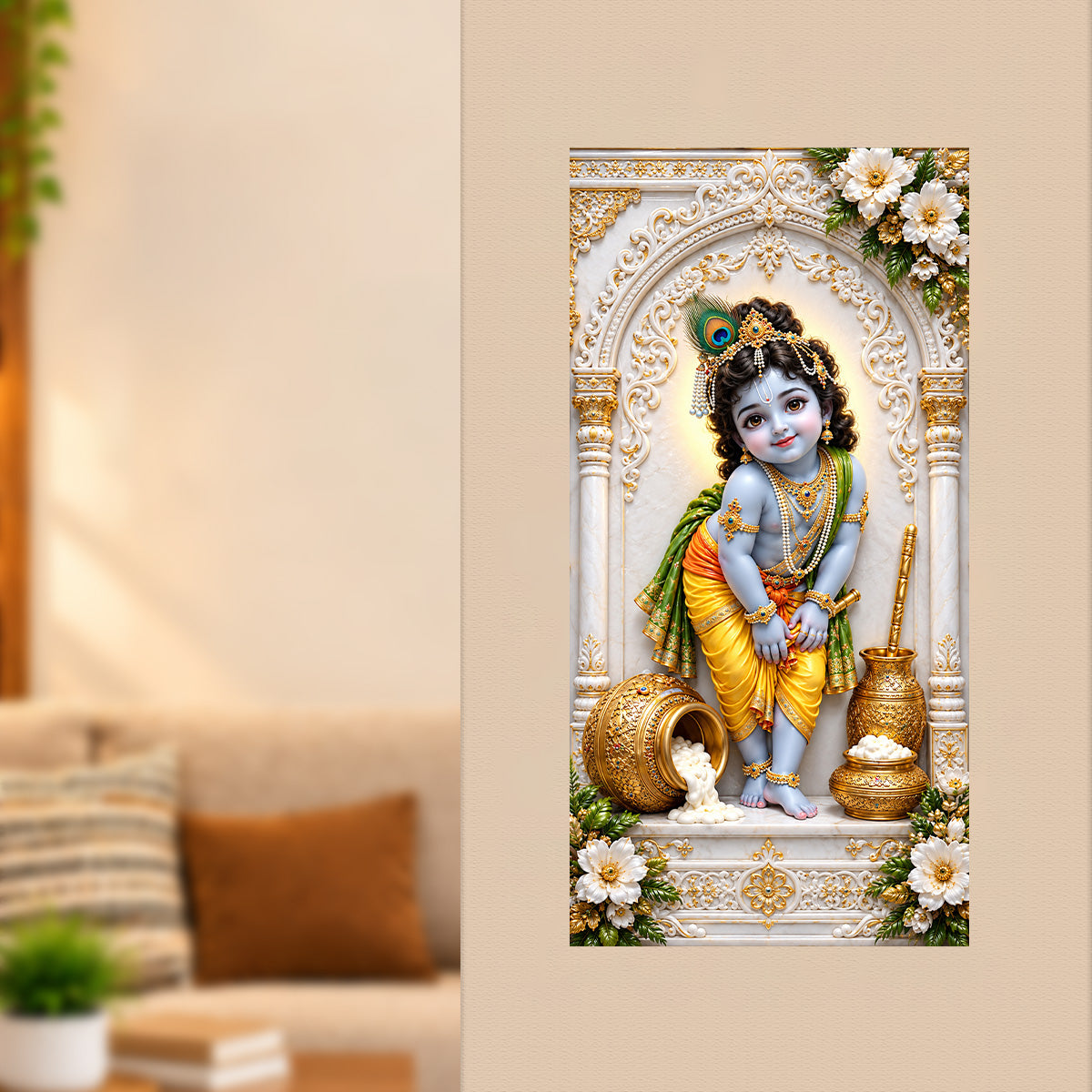 Krishna 3D Poster