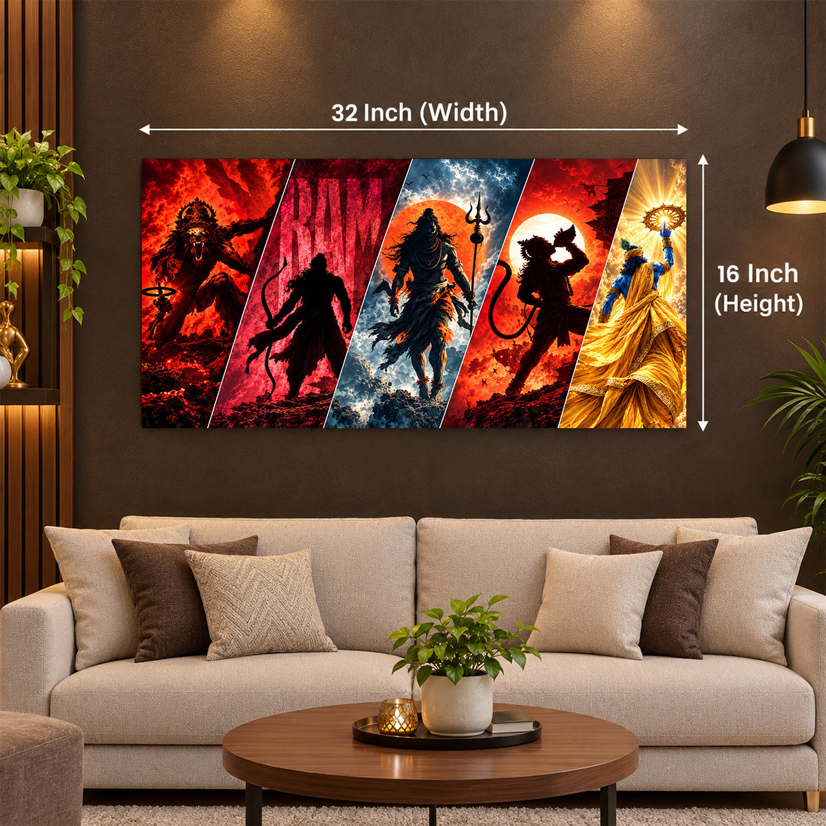 Hindu Gods Poster
