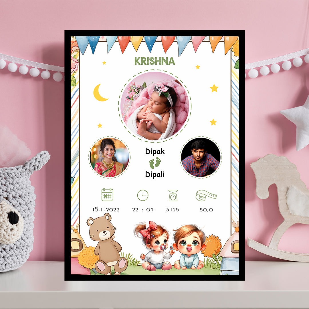 New born baby photo frame-03
