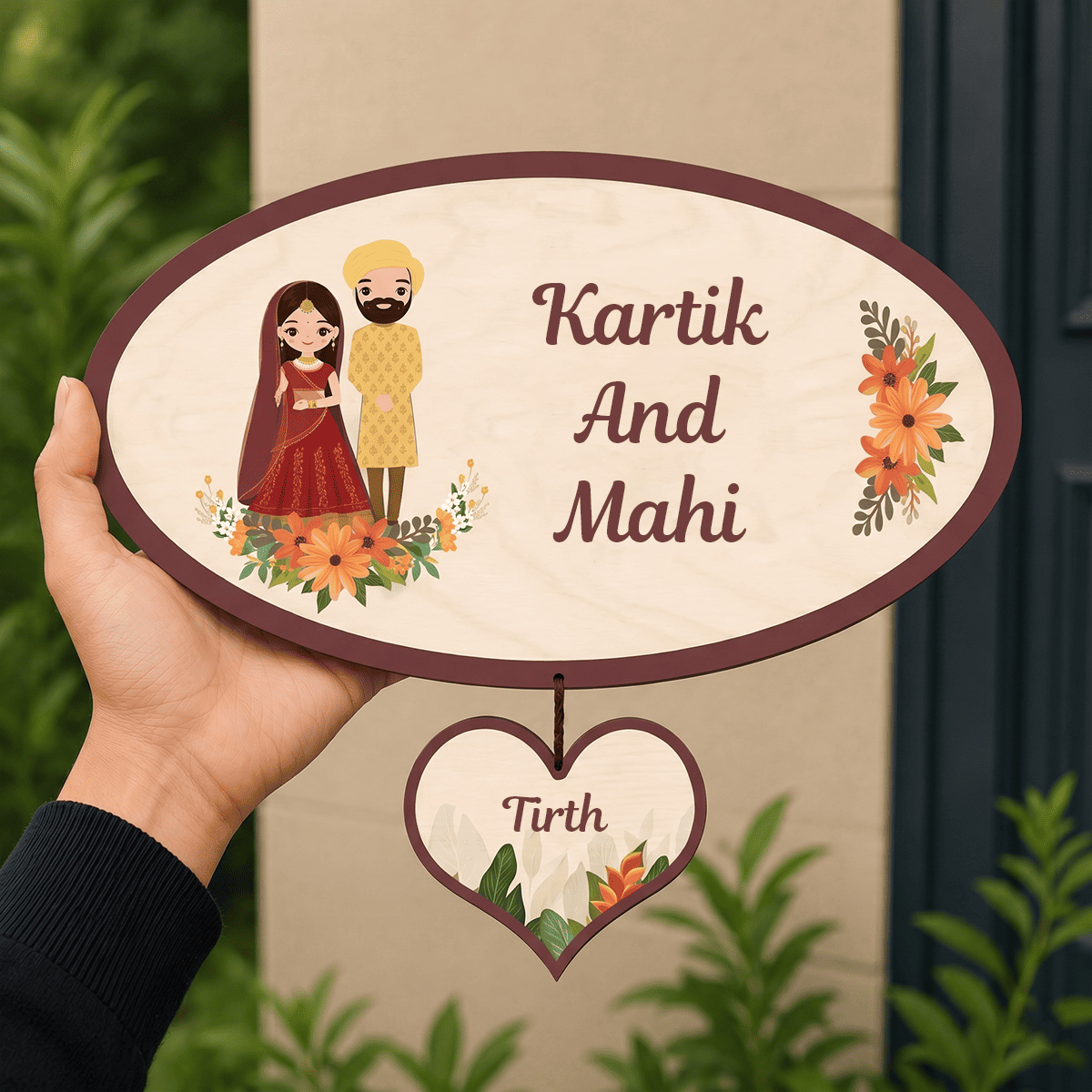 Personalized Name Plate