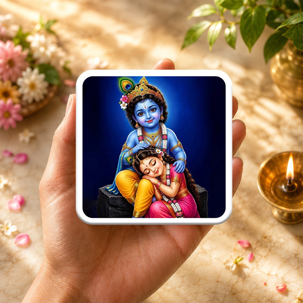 Radha Krishna Night Lamp