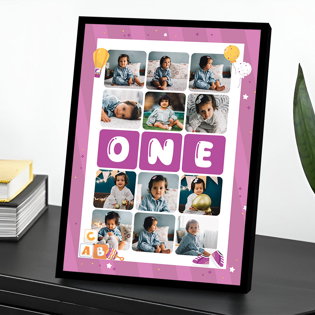 12 Month baby photo frame-02