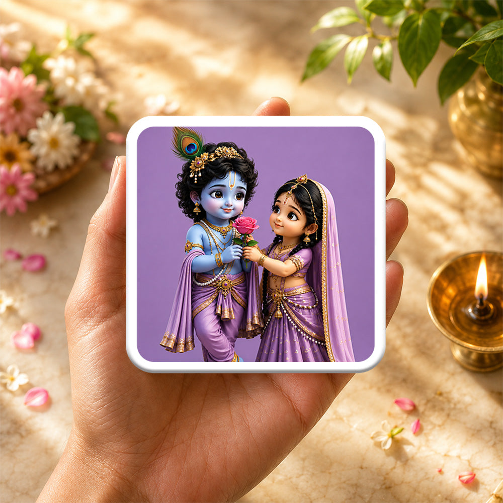 Radha Krishna Night Lamp