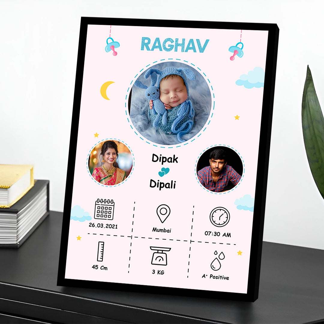 New born baby photo frame-14