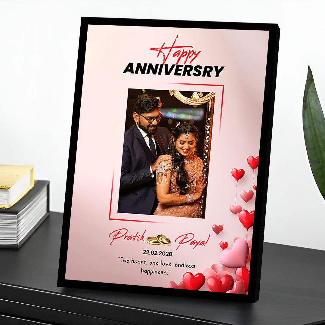 Anniversary photo frame-32
