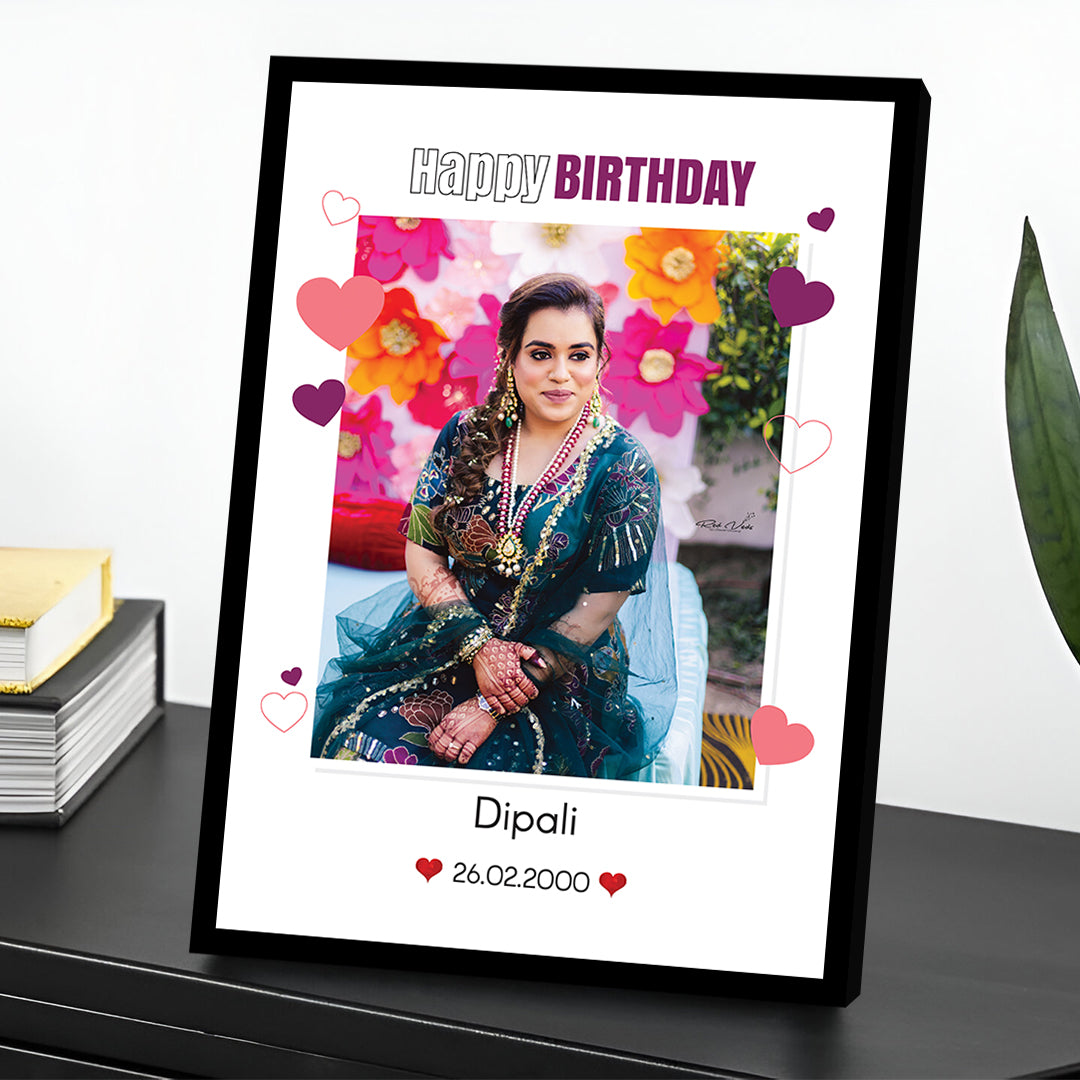 Birthday photo frame-13