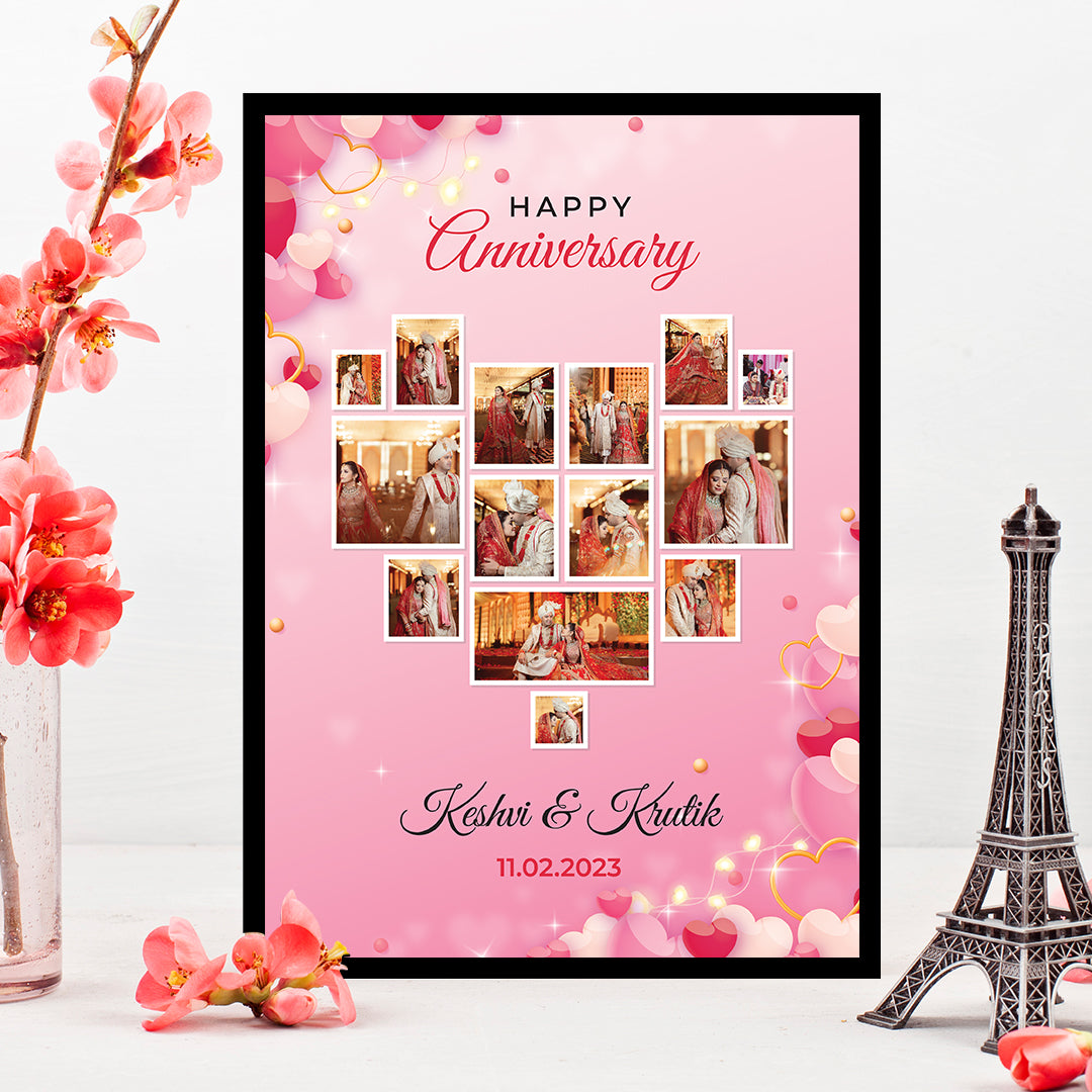 Anniversary photo frame-06