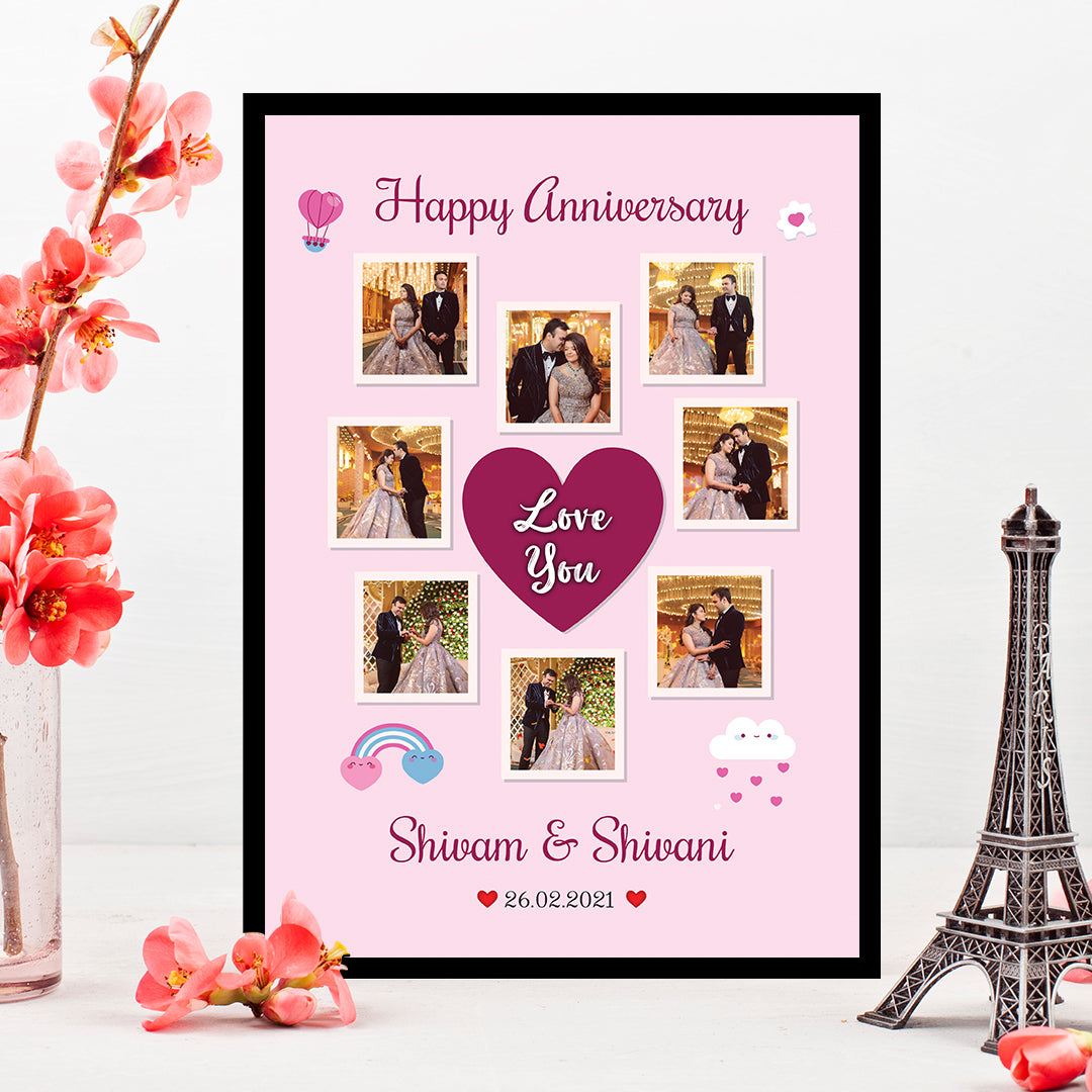 Anniversary photo frame-07