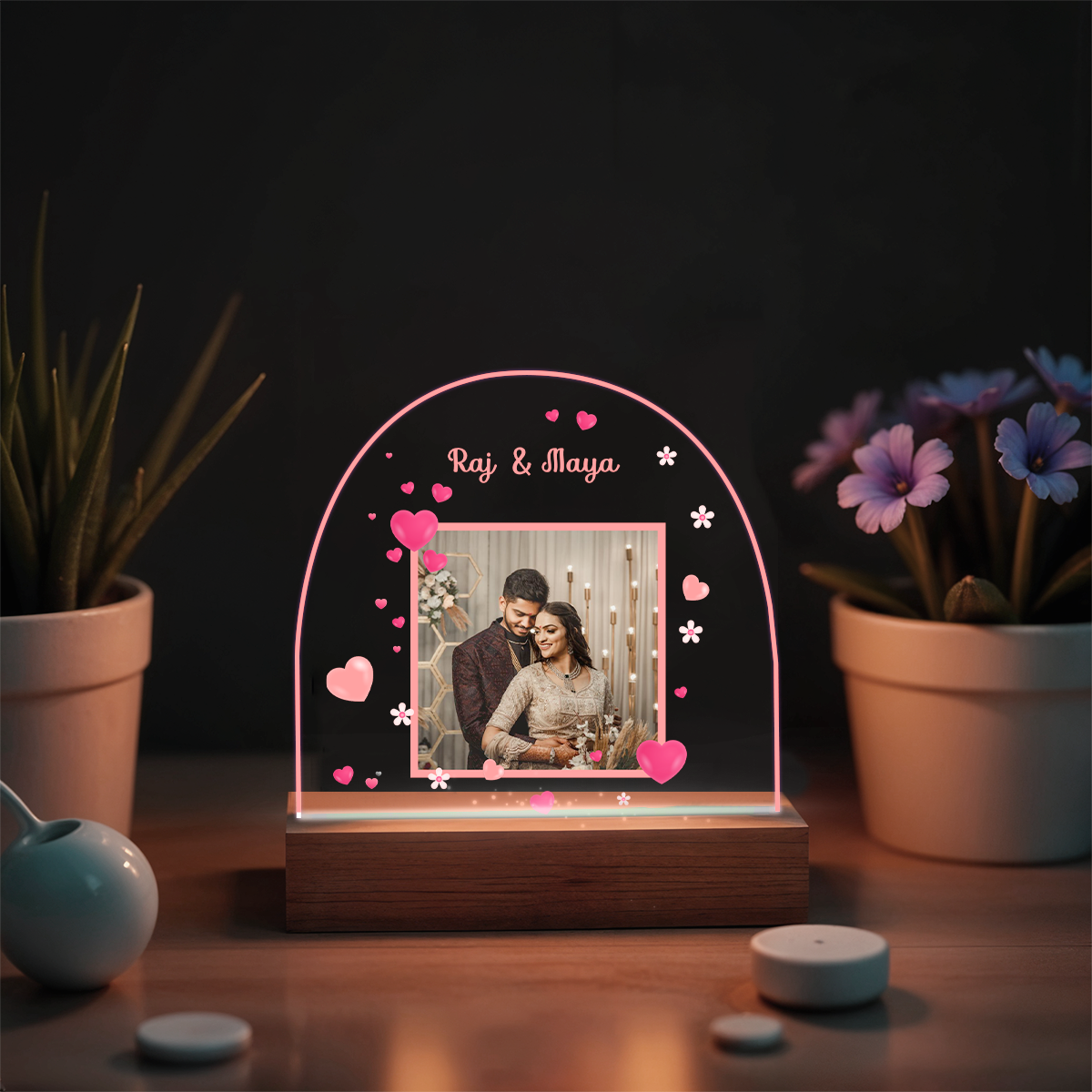 Customized Acrylic Photo Night Lamp