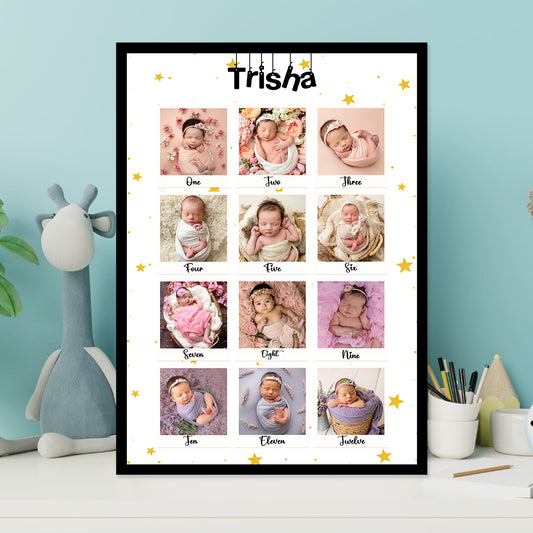 12 Month baby photo frame-03