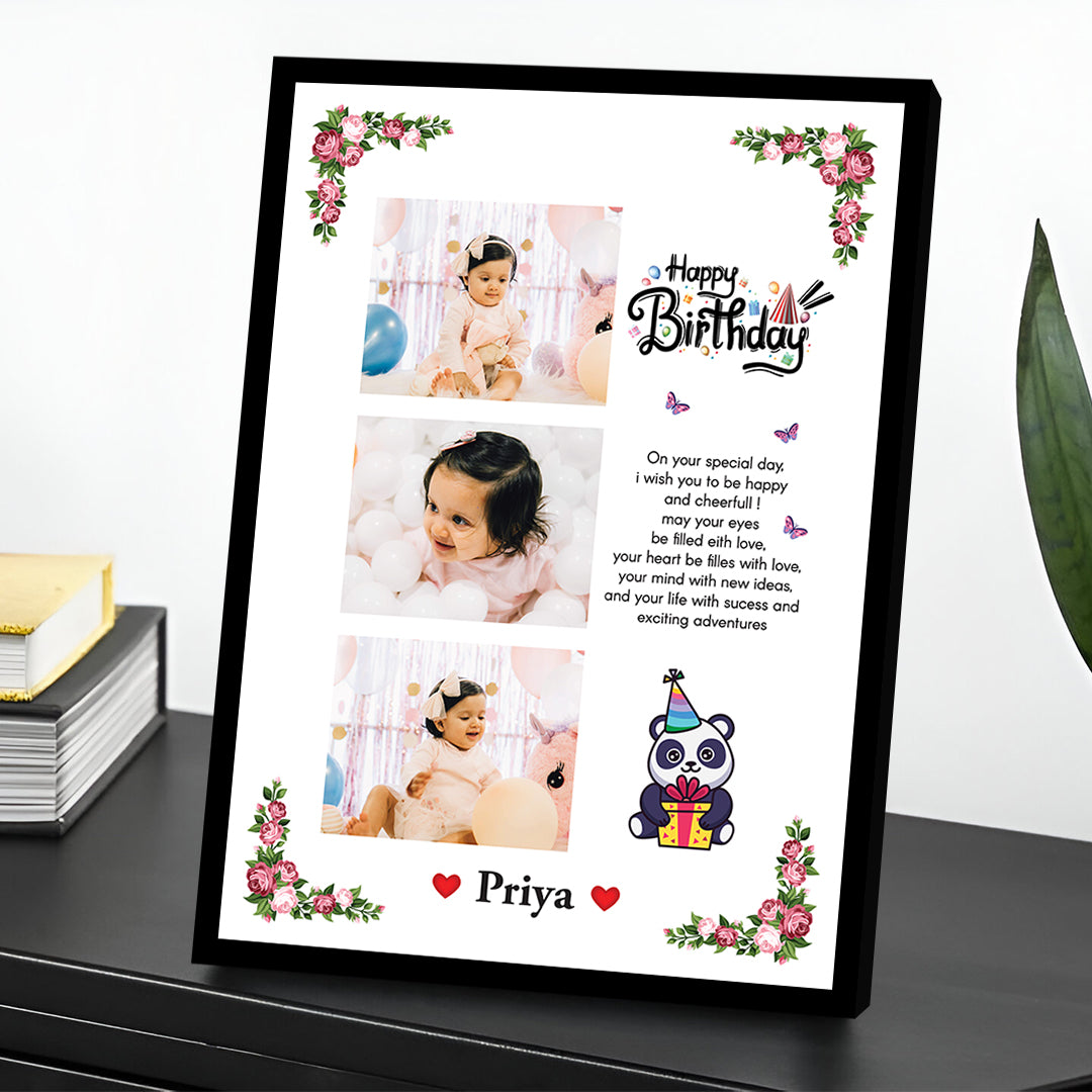 Birthday photo frame-16