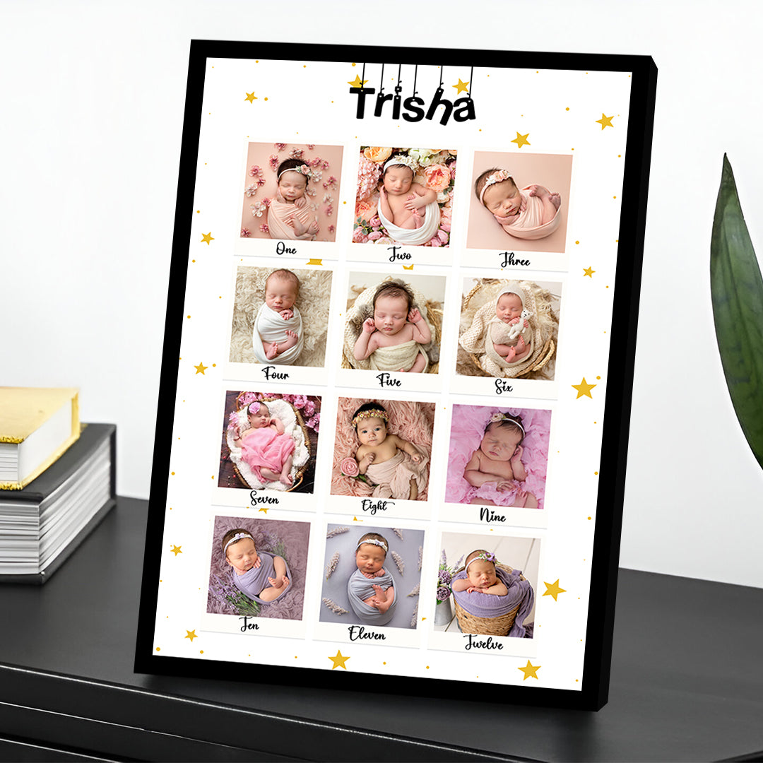12 Month baby photo frame-03