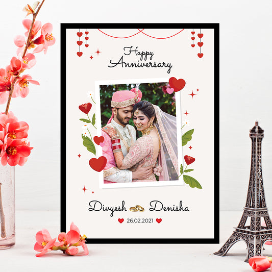 Anniversary photo frame-09