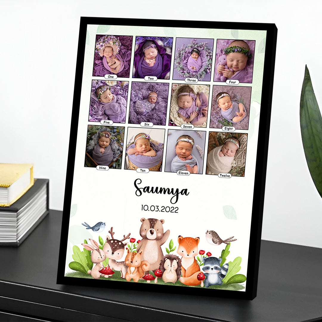 12 Month baby photo frame-06