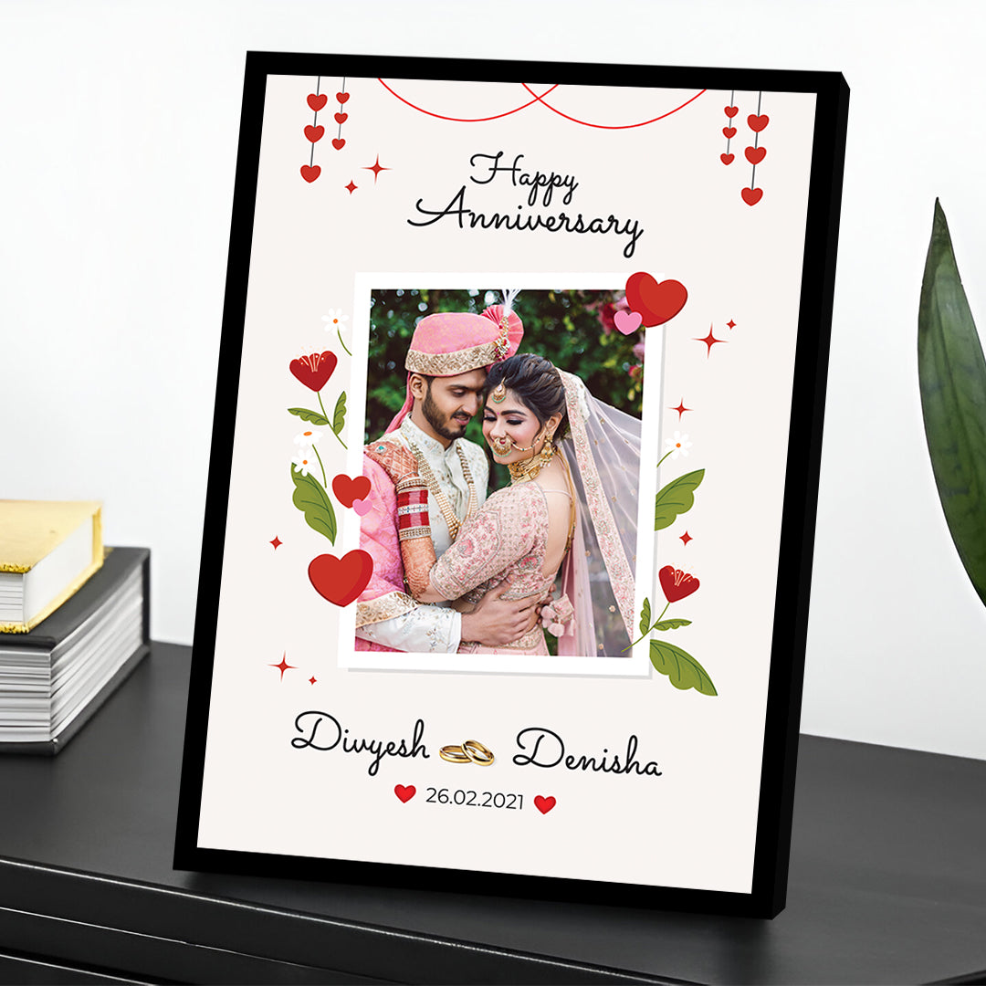 Anniversary photo frame-09