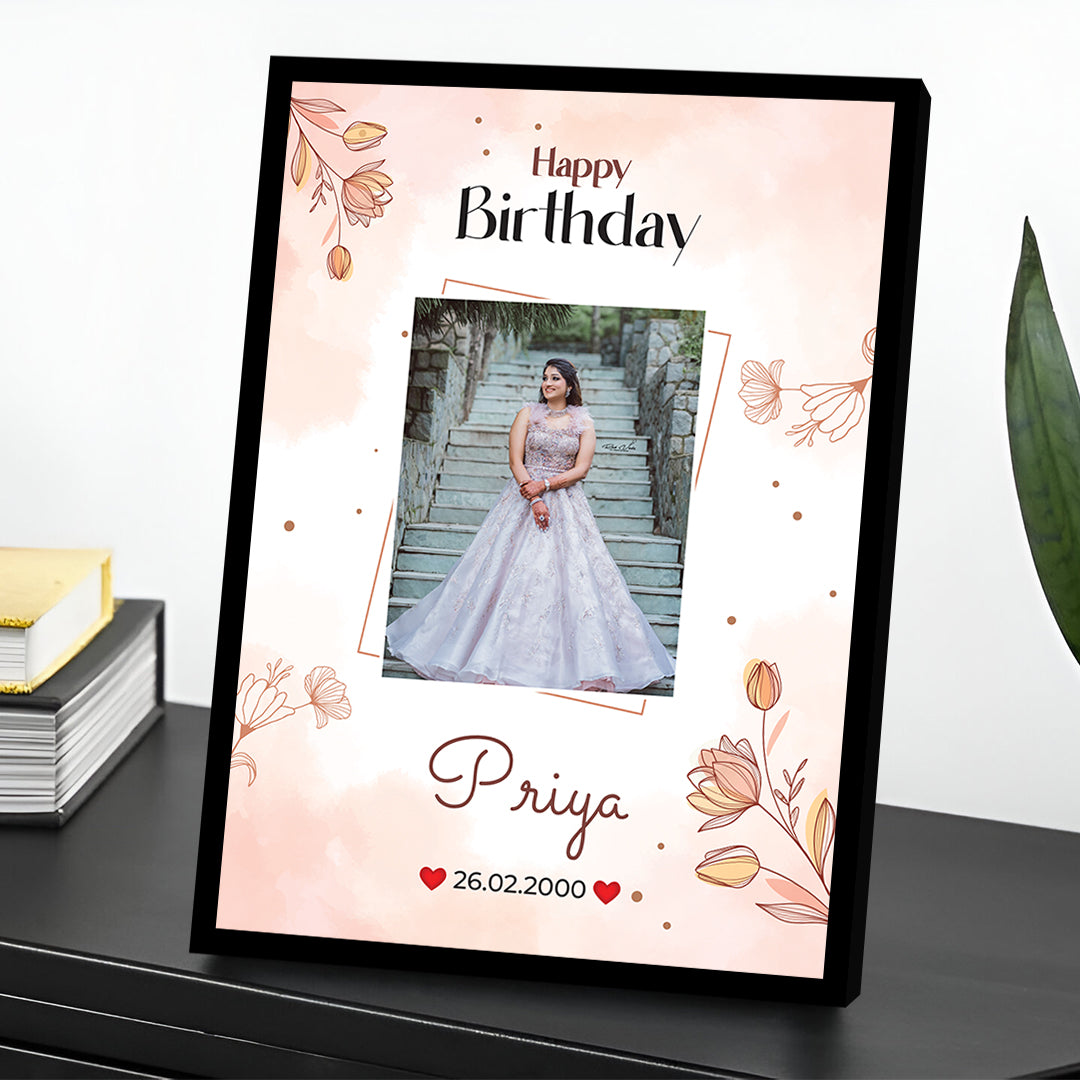 Birthday photo frame-17