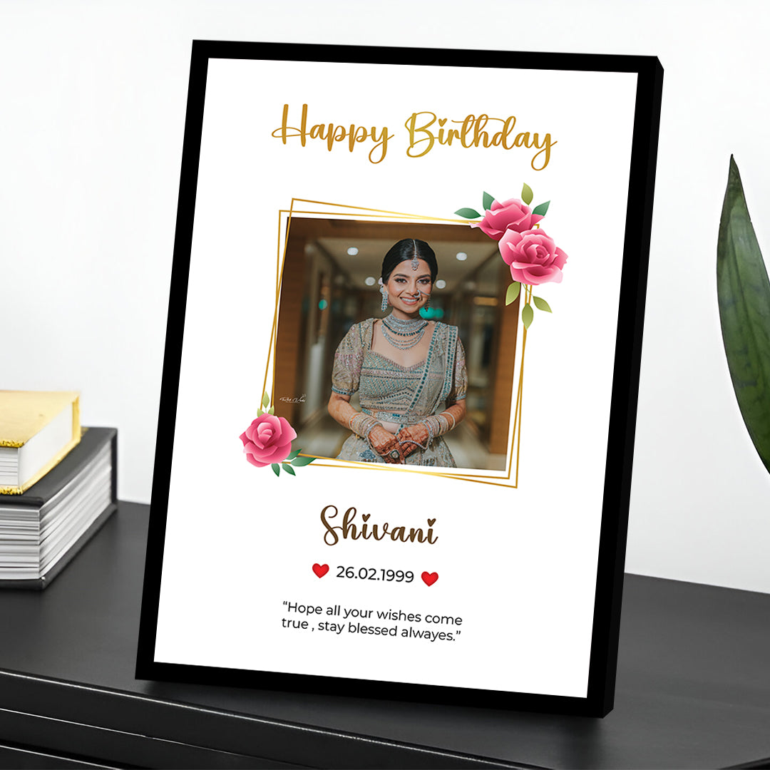 Birthday photo frame-18