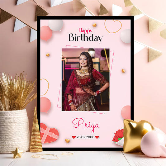 Birthday photo frame-11
