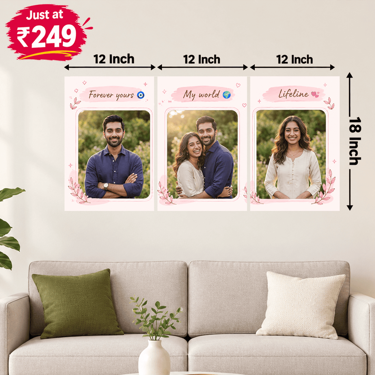Customized Poster Set Of 3