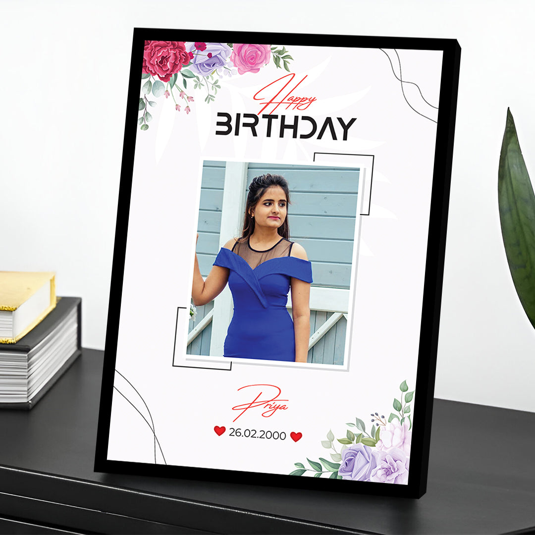 Birthday photo frame-21