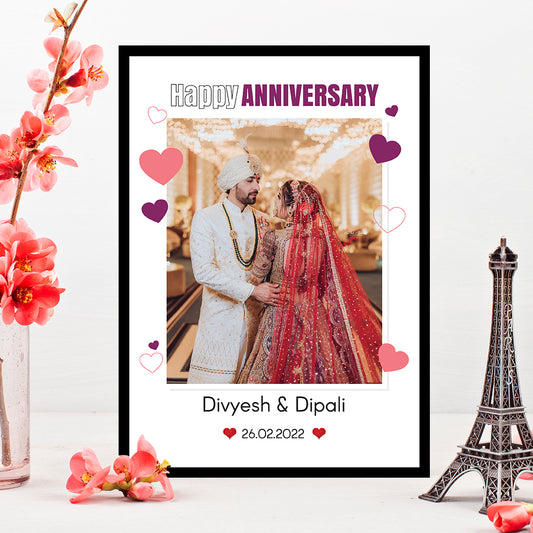 Anniversary photo frame-13