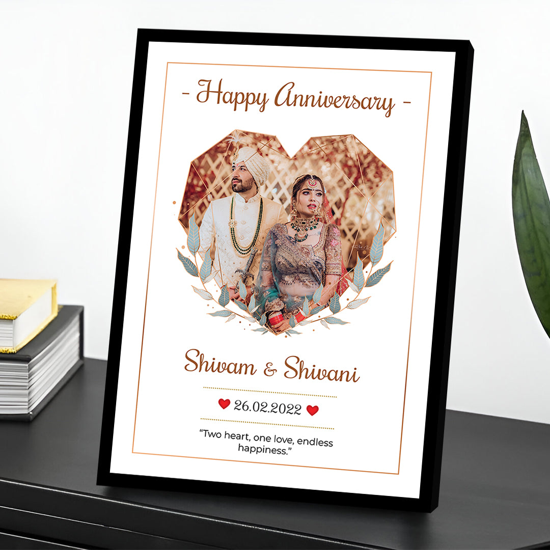 Anniversary photo frame-15