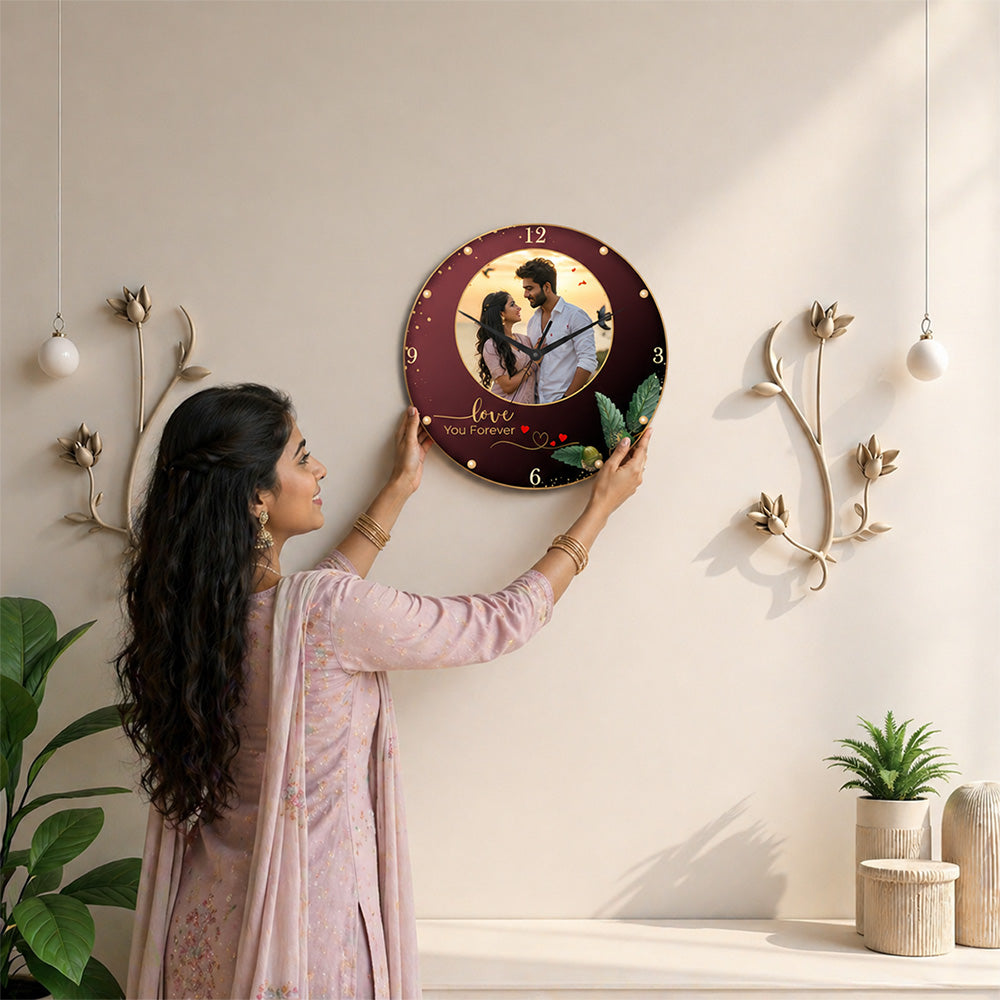 Photo Wall Clock