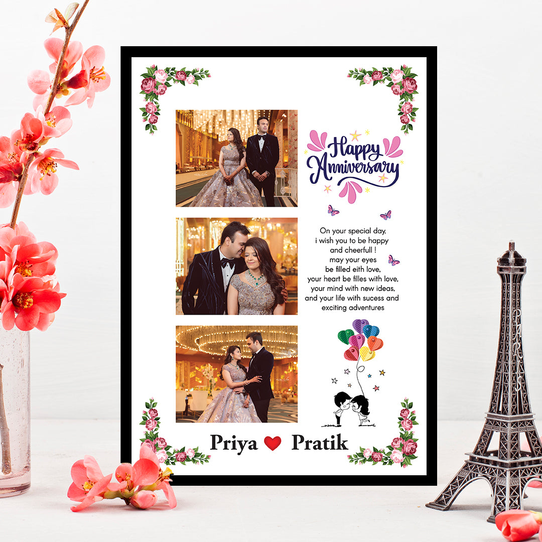 Anniversary photo frame-16