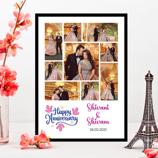 Anniversary photo frame-17