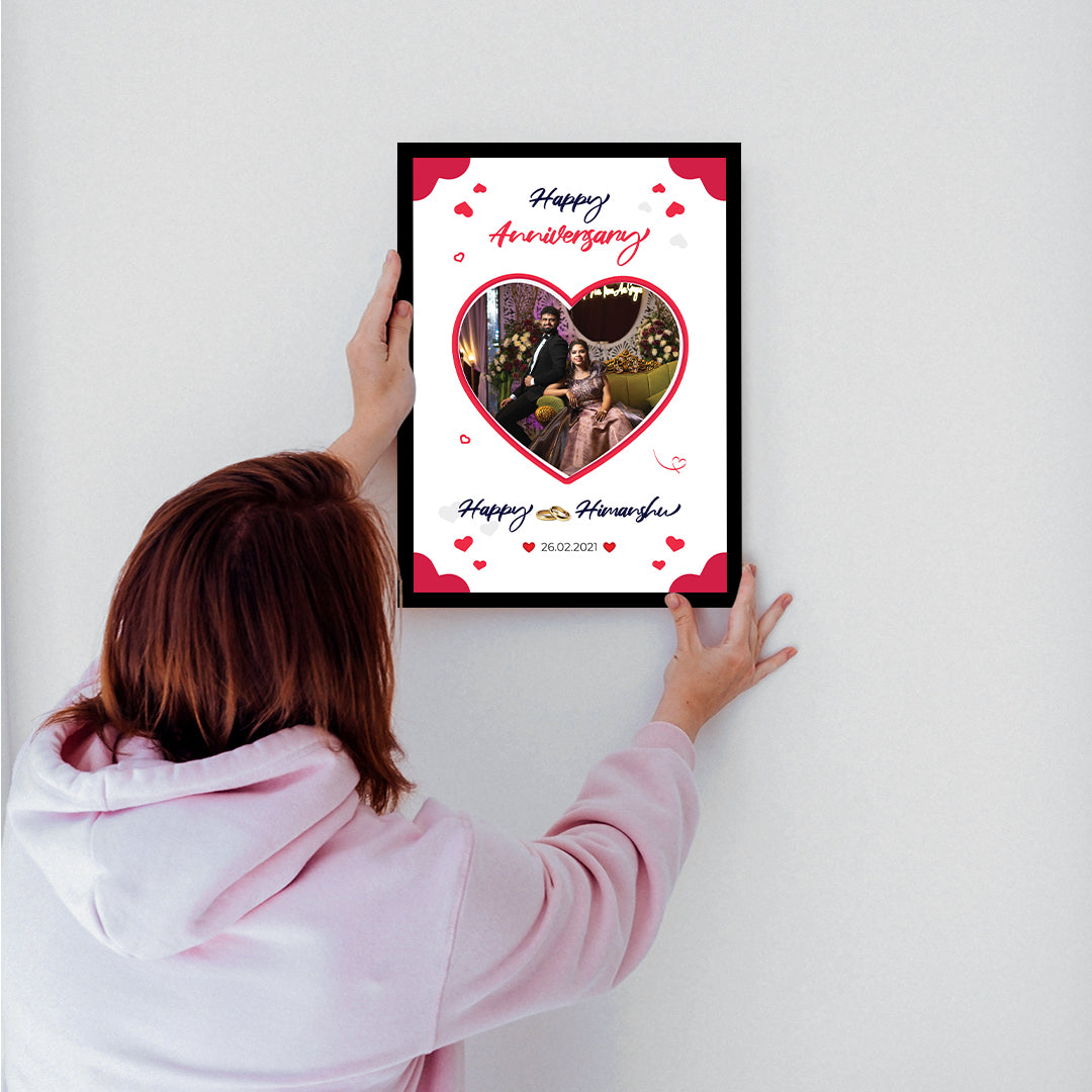 Anniversary photo frame-21