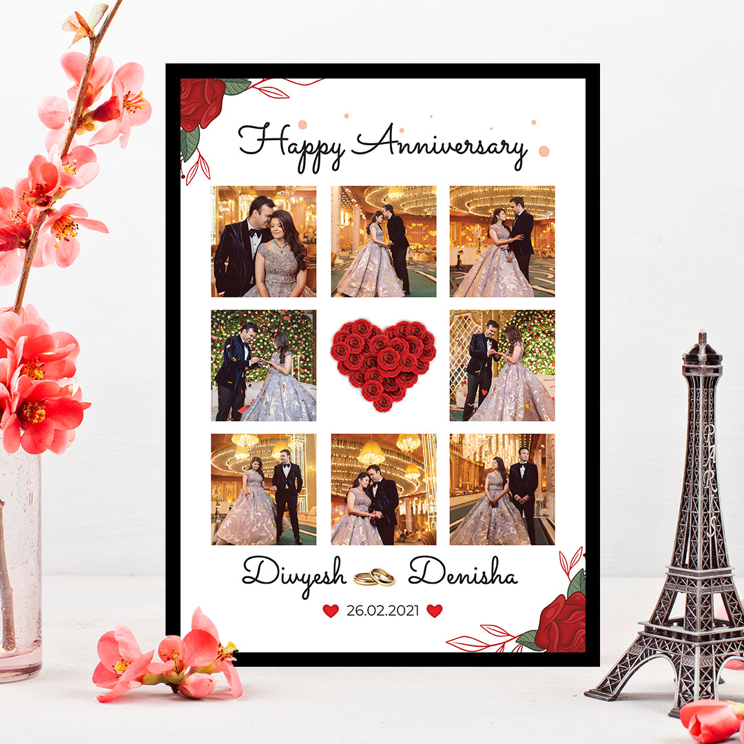 Anniversary photo frame-18