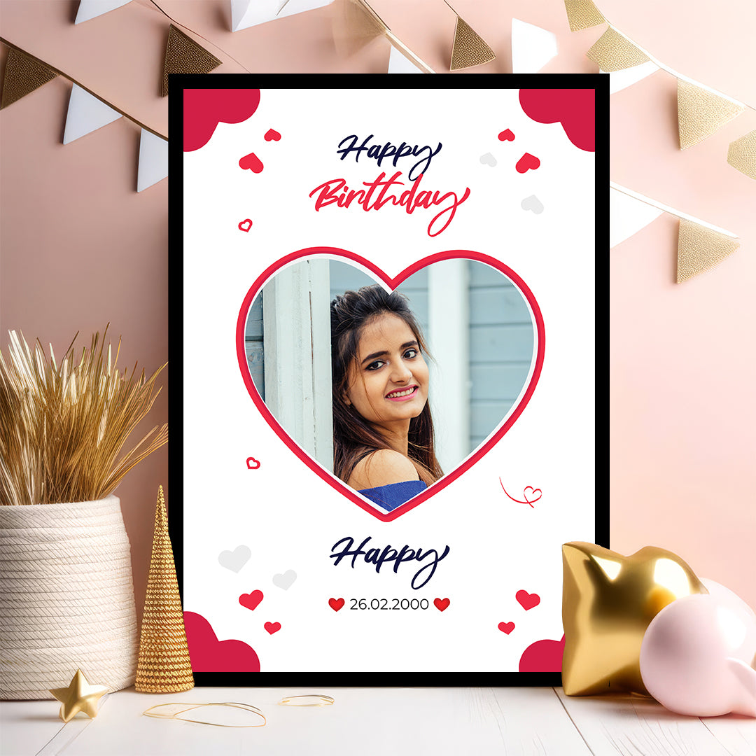 Birthday photo frame-19